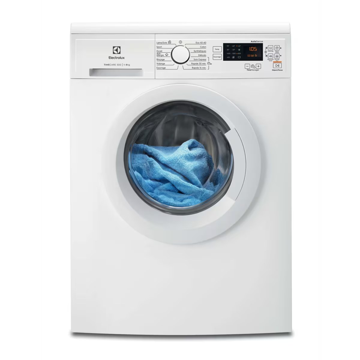 Waschmaschine mit Frontlader Electrolux EW2F6812AW 8 kg TimeCare