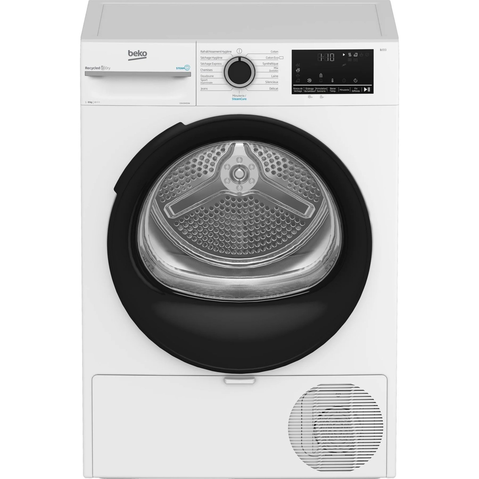 Wärmepumpentrockner Beko D3H28493W 8 kg